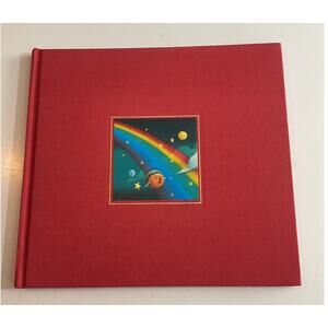 1992 Over the Rainbow by Judy Collins Children’s Hardcover Book With CD Signed